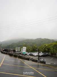 ไหว้พระในวันที่ฝนพรำ บรรยากาศสงบอย่างบอกไม่ถูก