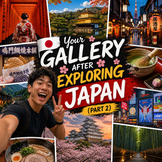 🇯🇵 Your Gallery After Exploring Japan (Part 2)