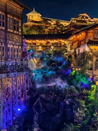 ✨ Yaohu Town at Night | Where the Lights Meet the Lake