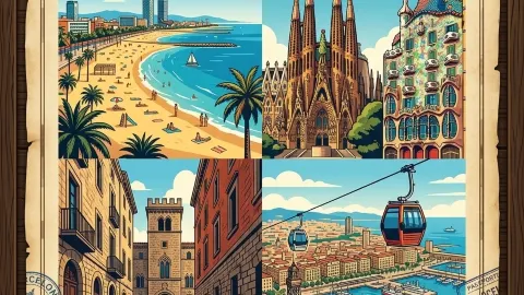 Two Faces of Barcelona: Coastal Calm in El Poblenou & the Urban Pulse of El Raval — traveler post in Menorca