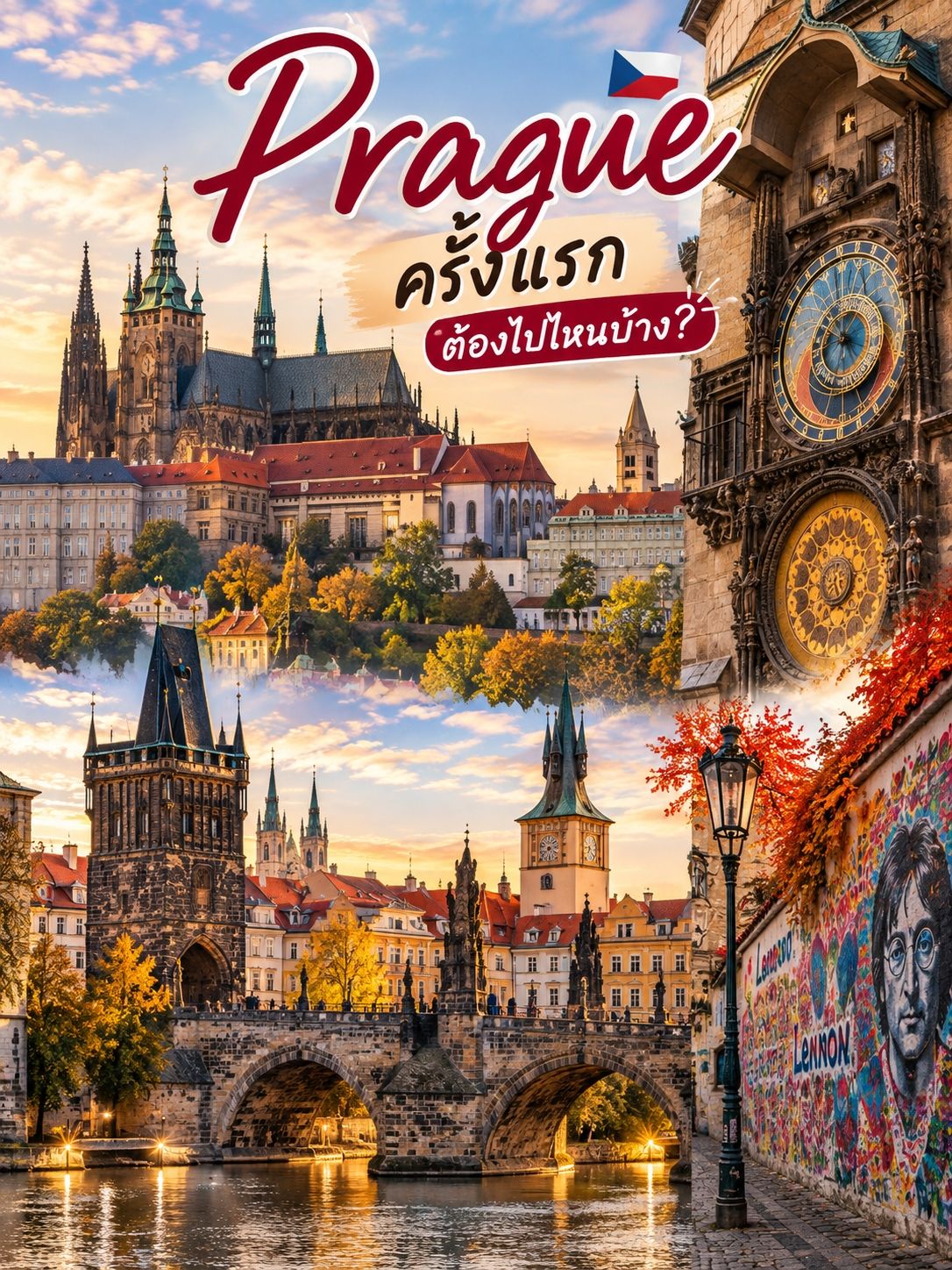 🇨🇿✨ Prague ครั้งแรก ต้องไปไหนบ้าง?