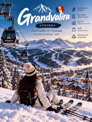⛷️Grandvalira, Andorra 🇦🇩

เล่นสกีบนเทือกเขา Pyrenees ประเทศจิ๋วกลางฝรั่งเศส–สเปน ❄️🏔️

ที่ต่อไปเอาแบบ ไม่ซ้ำกับฟีลที่ผ่านมา — ไป Grandvalira ประเทศ Andorra กันค่ะ 🤍 เป็นพื้นที่สกีขนาดใหญ่บนเทือกเขา Pyrenees ได้ทั้งวิวภูเขาหิมะ หมู่บ้านเล็กๆ และบรรยากาศยุโรประหว่างฝรั่งเศสกับสเปน

⛷️ เล่นสกีบน Pyrenees
มีพื้นที่และเส้นทางให้เลือกหลายระดับ ตั้งแต่มือใหม่ที่อยากลองเล่น ไปจนถึงคนที่อยากใช้เวลาบนลานสกีทั้งวัน วิวด้านบนเปิดกว้างและเห็นแนวภูเขาหิมะต่อเนื่องสวยมาก

🚡 ขึ้นกระเช้าชมวิวภูเขา
ระหว่างขึ้น Gondola จะค่อยๆ เห็นหมู่บ้านเล็กลงและแนวภูเขากว้างขึ้น เป็นอีกช่วงที่ถ่ายรูปสวย โดยเฉพาะวันที่ท้องฟ้าใส 📸

🏘️ พักที่ Soldeu หรือ Pas de la Casa
Grandvalira เชื่อมพื้นที่สกีหลายโซน ถ้าอยากได้ฟีลหมู่บ้านภูเขาสบายๆ ลองพักแถว Soldeu ส่วน Pas de la Casa จะคึกคักและมีร้านต่างๆ มากกว่า

🌲 สกีผ่านวิวป่าสน
บางโซนมีเส้นทางไหลผ่านแนวป่าสนสลับกับพื้นที่ภูเขาเปิด ทำให้ได้วิวหลายแบบในวันเดียว ทั้ง Snowy Forest และยอดเขา Pyrenees

☕ Après-ski ช่วงเย็น
หลังเล่นสกีสามารถกลับมานั่งคาเฟ่หรือร้านอาหาร หาเครื่องดื่มร้อนๆ แล้วชมบรรยากาศหมู่บ้านหิมะตอนเปิดไฟ ✨

🛍️ แวะ Andorra la Vella
ถ้ามีวันว่างจากการเล่นสกี ลองเข้าเมืองหลวง เดินเล่น ช้อปปิ้ง และหาร้านอาหาร เป็นอีกมุมของ Andorra ที่ต่างจากบนภูเขา

♨️ แช่น้ำอุ่นหลังเล่นสกี
ปิดท้ายทริปด้วยการพักสปาหรือแช่น้ำอุ่น หลังอยู่บนลานสกีมาทั้งวัน แล้วกลับมานอนท่ามกลางบรรยากาศภูเขา ฟินมากค่ะ 🤍

Grandvalira เหมาะกับคนที่อยากลองสกีในประเทศเล็กๆ ที่หลายคนยังไม่ค่อยนึกถึง ได้ทั้ง Pyrenees ลานสกี หมู่บ้านหิมะ ช้อปปิ้ง และสปาในทริปเดียว 🇦🇩❄️

#Grandvalira #Andorra #Pyrenees #เที่ยวเล่นสกี