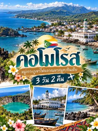 🇰🇲🌋 Comoros — Volcanic Islands in the Indian Ocean | 3 Days 2 Nights
