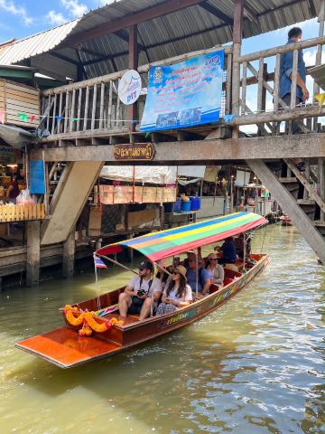 🛶🌴 Damnoen Saduak Floating Market, Ratchaburi Province 🍍🥥✨