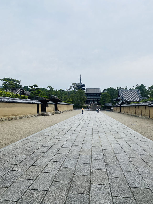 【奈良県🇯🇵法隆寺】日本最初の世界文化遺産☺️