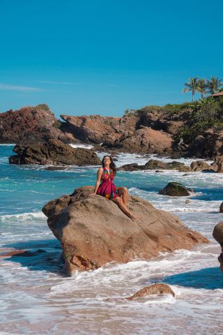 Cuevas Beach and an Ocean-View Room at Four Seasons Punta Mita