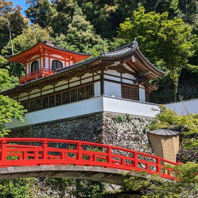 Osaka, Japan, Minoh waterfall.