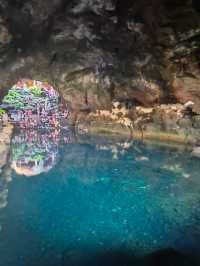 The stunning Jameos Del Agua in Lanzarote.  