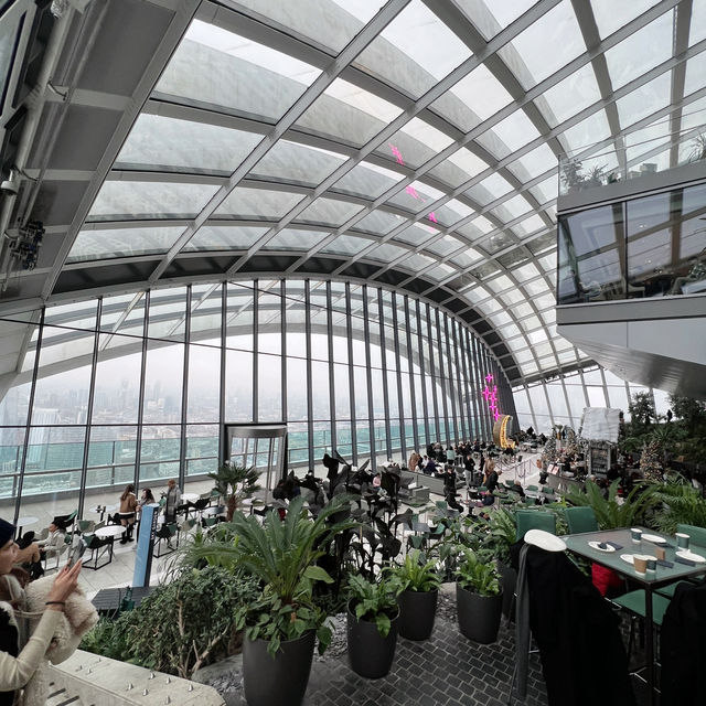 空中綠洲：倫敦Sky Garden觀景體驗