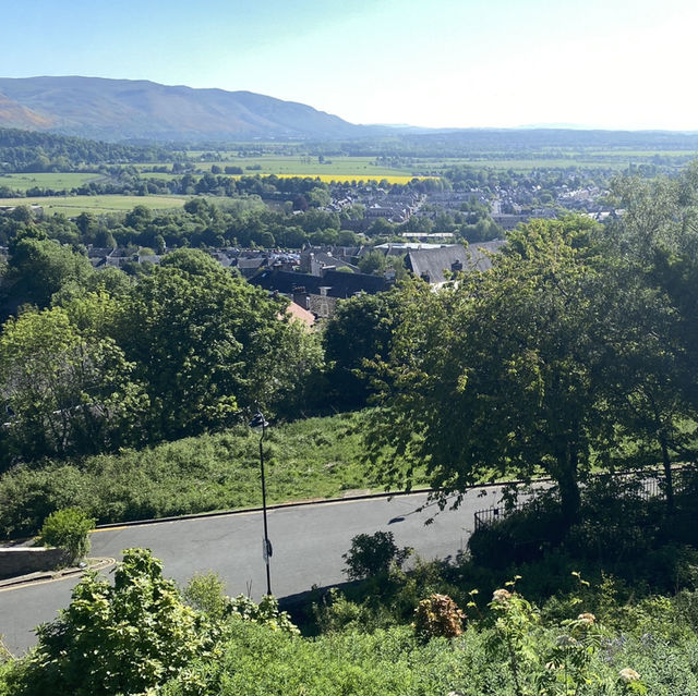 The beautiful green spaces of Stirling, Scotland 