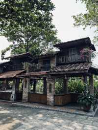 Here I felt myself as Thumbelina 🌿 Bình Quới Tourist Village