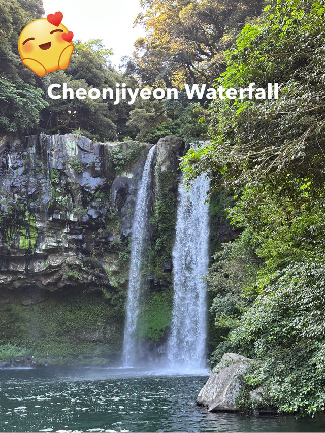 ✨ Cheonjiyeon Waterfall, Seogwipo ✨🌿