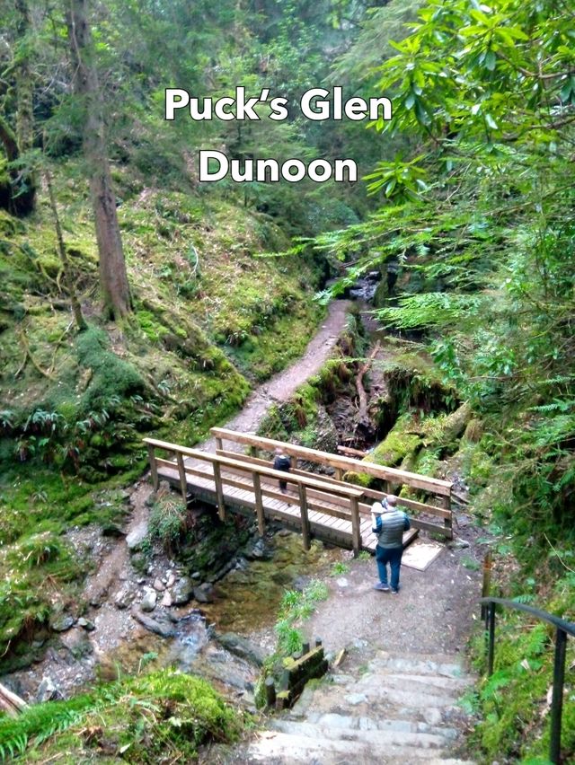 A magical walk in Puck's Glen, Dunoon