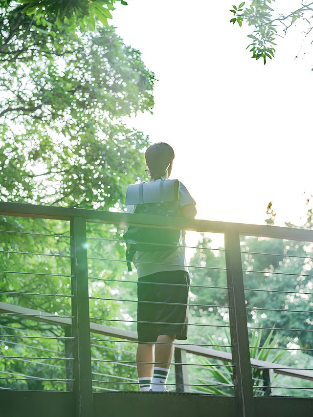 深圳這座免費的小眾公園我不敢告訴太多人，因為實在太好拍了！