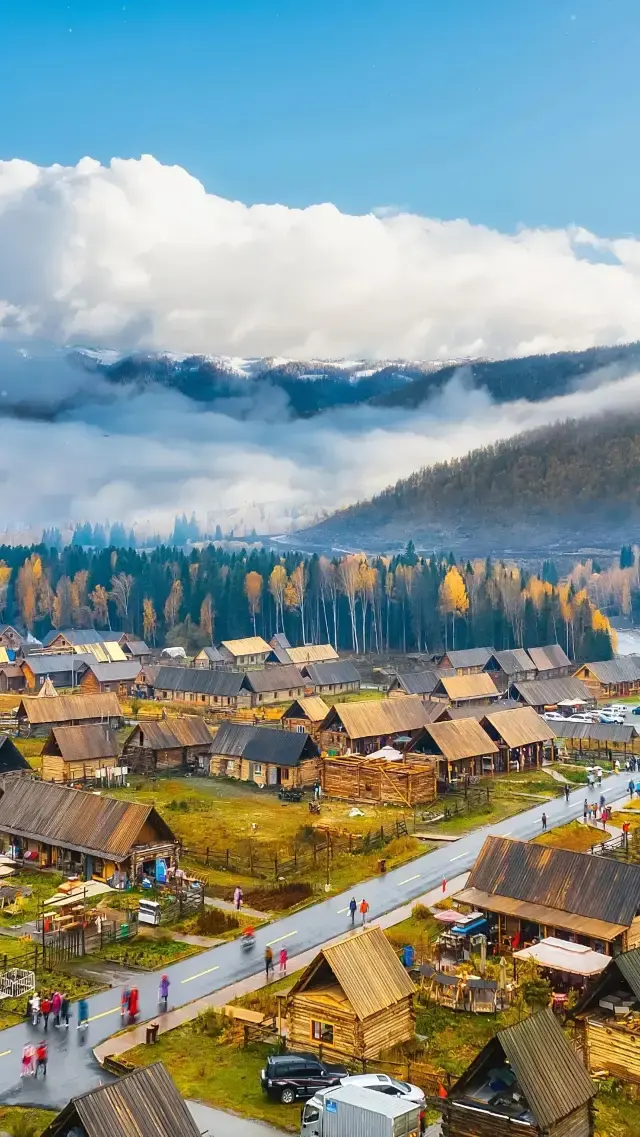 Hemu Village in Xinjiang