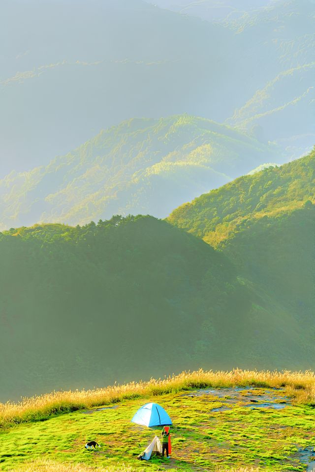 前往武功山必知的事情，邂逅超美的雲海綠浪銀河彩霞