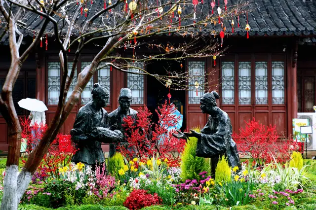 Seeking Spring at the Qian Wang Temple