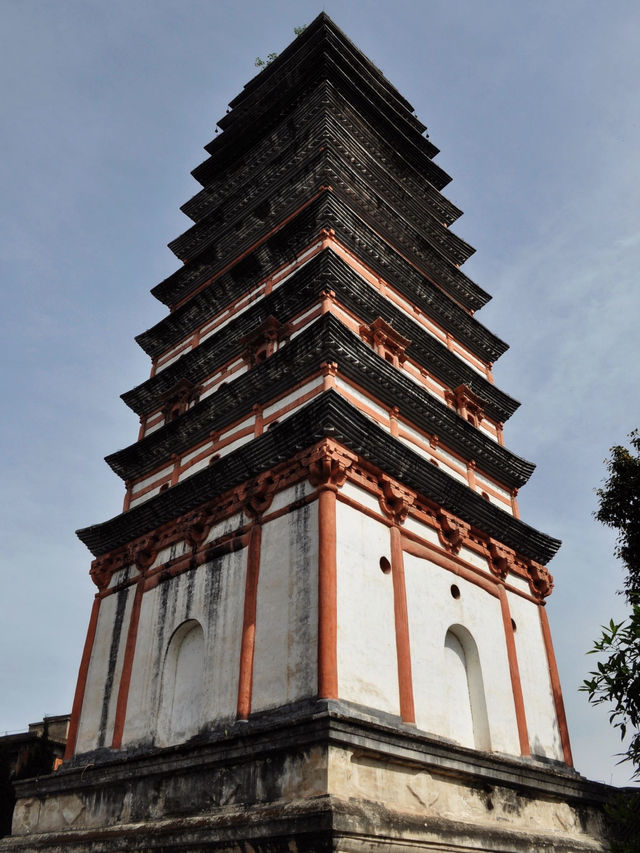 四川旅遊｜成都周邊小眾古蹟-簡陽聖德寺塔