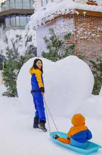 夏日清涼遛娃｜終於在深圳實現玩雪自由啦～