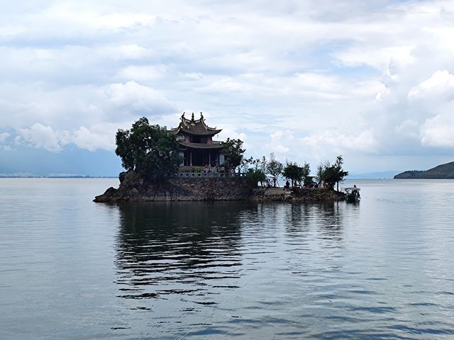 袖珍小島，洱海中的普陀山