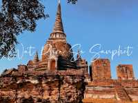 วัดพระศรีสรรเพชญ์ วัดสวยที่อยุธยา