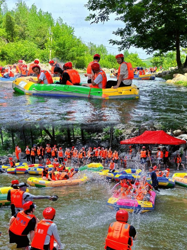 激流勇進·堯山大峽谷漂流一日探險記