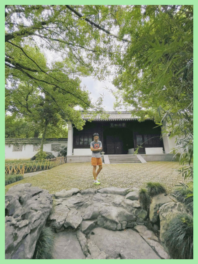 台州旅行台州有東湖風來花自落柳岸碧水潺