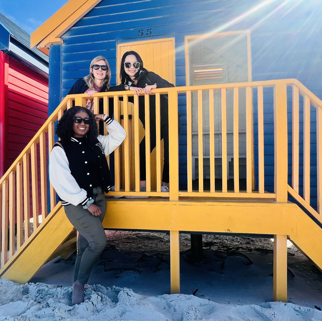 Muizenberg Beach Beach 🏖️ Huts 