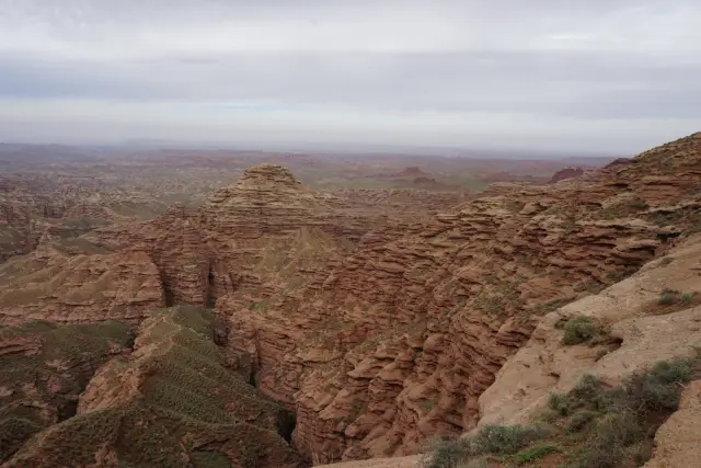 忘れられない張掖平山湖大峡谷 - 谷を抜けて頂上へ。