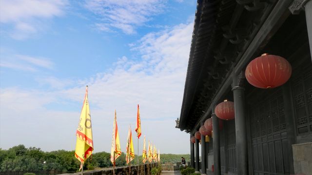 當時關河在，不見負芻王~壽縣古城牆。