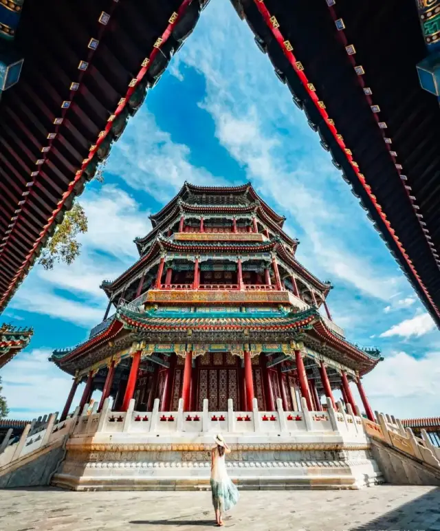 來頤和園必打卡的幾個機位。