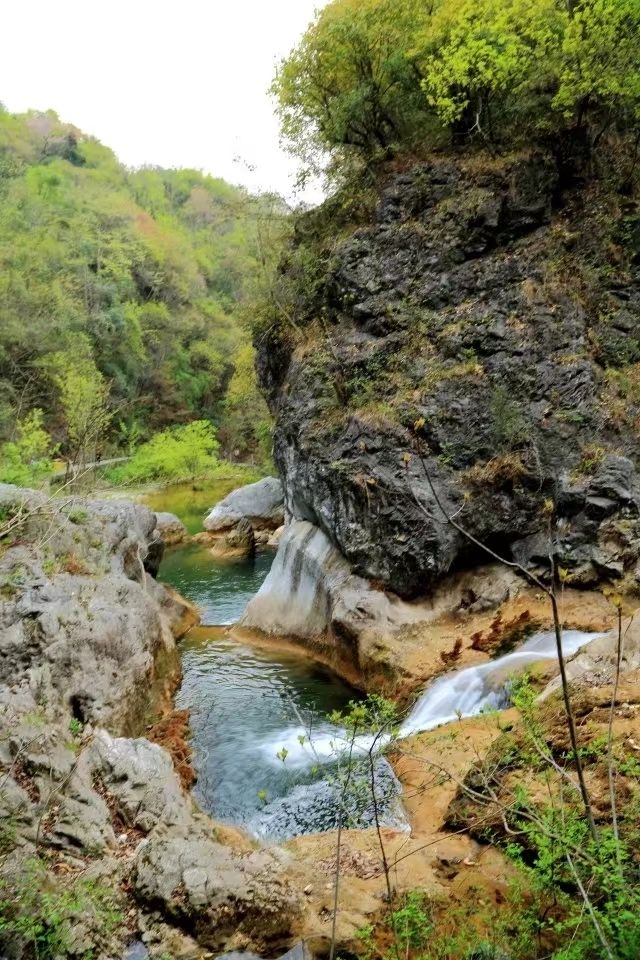 「鄂西北的九寨溝」——五龍河。