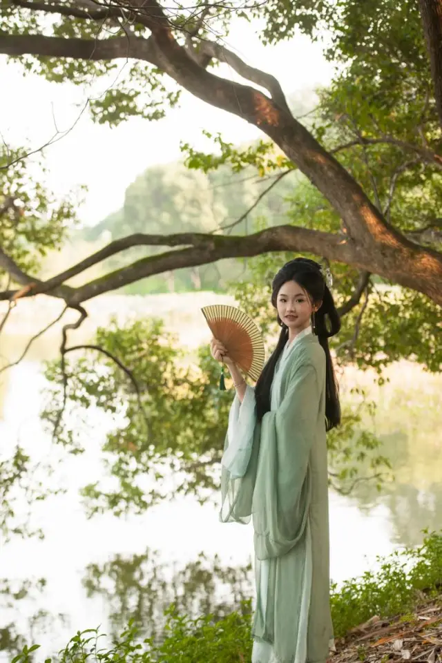 Chụp ảnh du lịch áo choàng thời Chiến Quốc ở Liyuzhou丨Fuzhou, có hướng dẫn kèm theo.