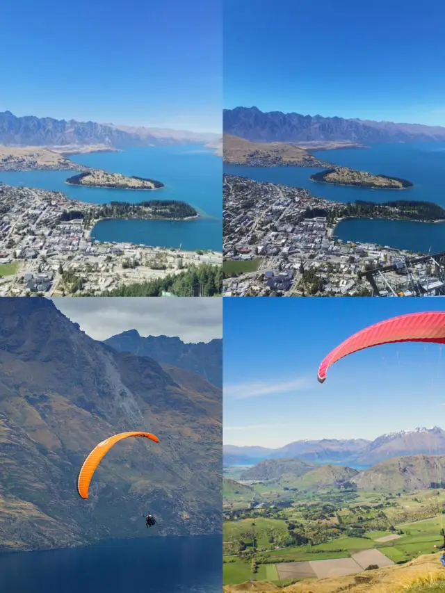 "Walking in the Clouds: A Dreamy Two-Day Paragliding Tour in Queenstown" 