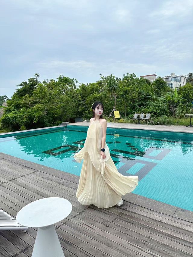 虞書欣涠洲島同款，藝術酒店超絕泳池美翻了！