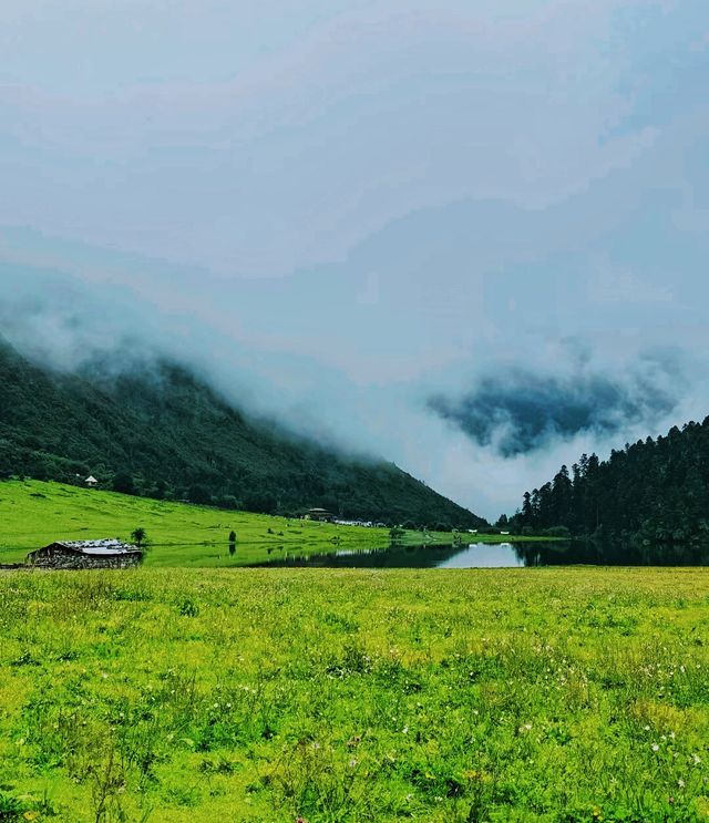 香格里拉無底湖～上帝遺失的綠翡翠～