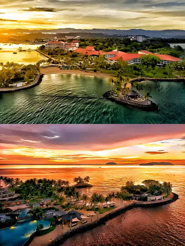 The best hotel to watch the sunset in Kota Kinabalu