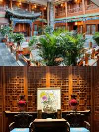 呼和浩特大召寺旁新開的四合院民宿