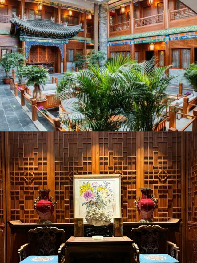 呼和浩特大召寺旁新開的四合院民宿