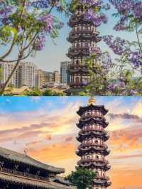 夜遊西昌唐園，火樹銀花間夢回千年