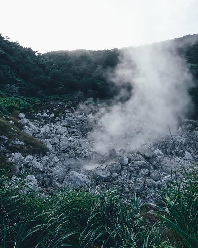 日本雲仙市 | 雲仙地獄—蒸汽彌漫嘅神秘溫泉景觀 