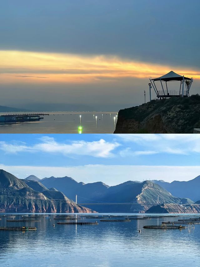 劉家峽｜入住180°全湖景獨立露台野奢民宿