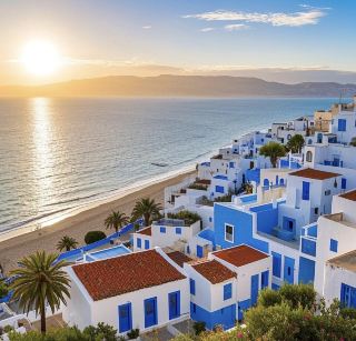 The Blue and White Town of Tunisia: A Dreamlike Rendezvous
