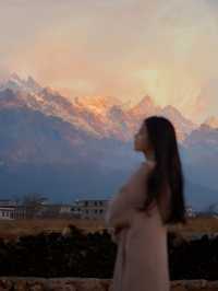 麗江𝐃𝐚𝐢𝐥𝐲 住在雪山下的小院子
