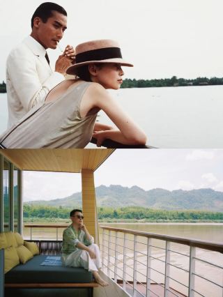 On this cruise, I encountered Marguerite Duras' lover