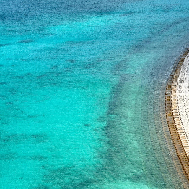 🇯🇵沖繩名護的海，絕美🌊
