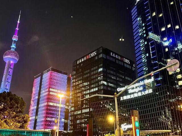 陸家嘴香格里拉泳池🌆 270°全景落地窗絕了
