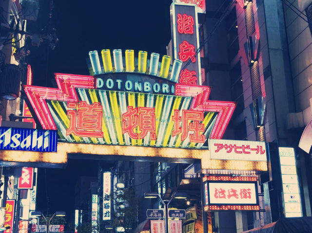 大阪道頓堀必吃必玩全攻略！夜夜笙歌的美食天堂親身體驗】**  