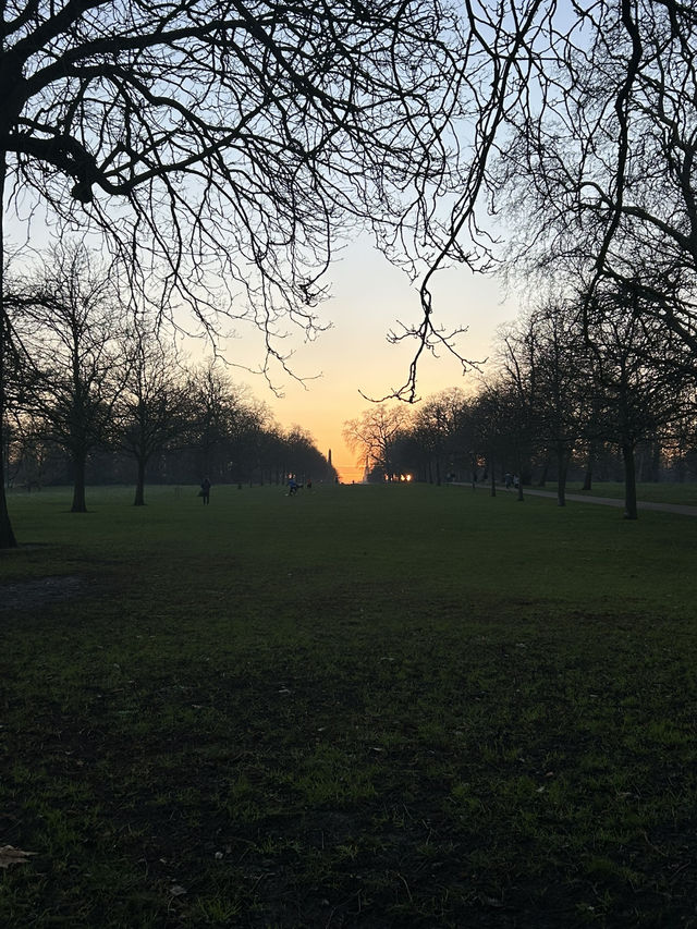 Hyde Park, London! 