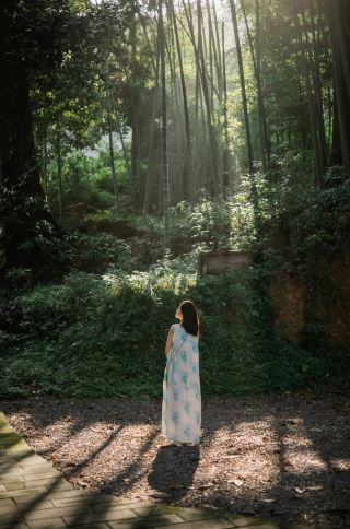 我找到了陶淵明筆下的桃花源，就在梵淨山